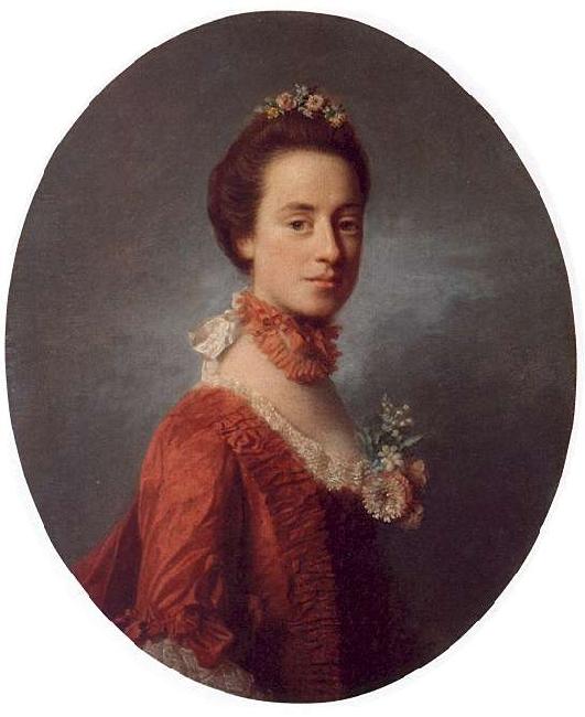 Allan Ramsay Lady Robert Manners Germany oil painting art